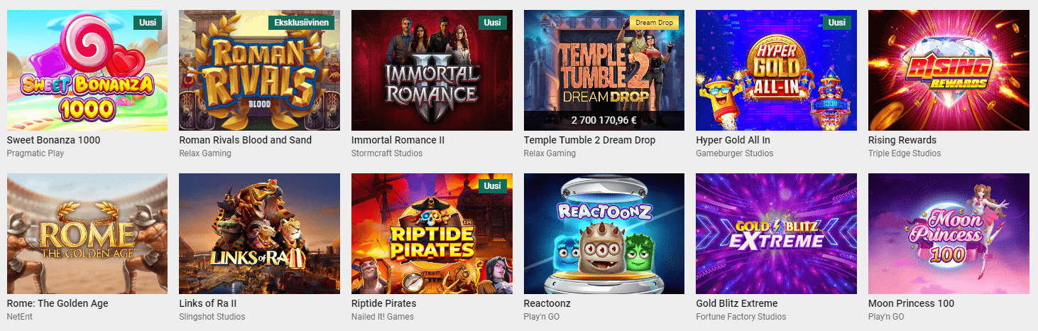 unibet talletusbonus